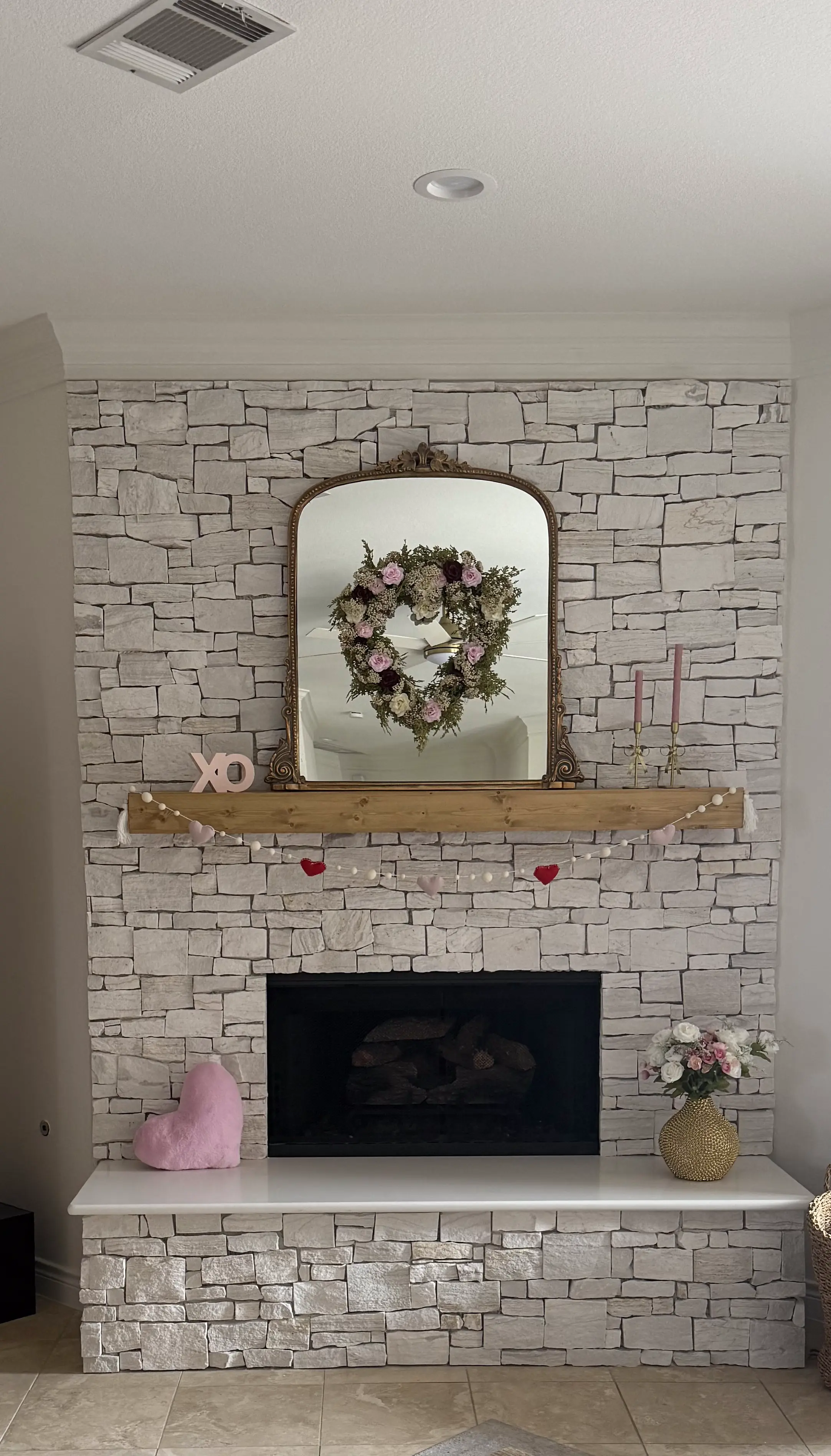Fireplace remodel